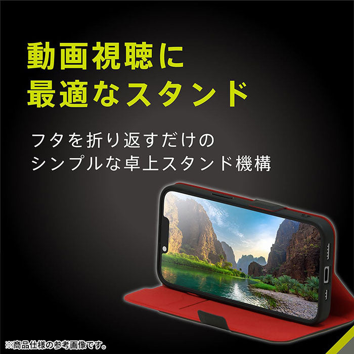 [iPhone 16e専用]Simplism シンプリズム [Smart FlipNote]薄型フリップノートケース