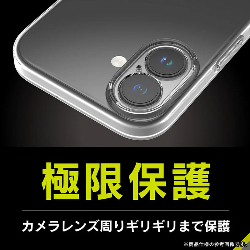 [iPhone 17専用]Simplism シンプリズム [Aegis Solid]超精密設計 フルカバー TPUケース(クリア)