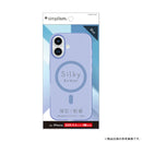 [iPhone 17/17 Pro専用]Simplism シンプリズム [Silky Armor]MagSafe対応 シルキータッチケース