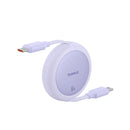 Baseus ベースアス Free2Pull 巻き取り式USB-Cケーブル 60W 1m