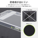 [iPhone 16 Plus専用]ray-out レイ・アウト 耐衝撃 バンパー スタンド付き ハイブリッドケース(クリア)