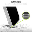 [iPhone 16 Plus専用]ray-out レイ・アウト 耐衝撃 バンパー スタンド付き ハイブリッドケース(クリア)