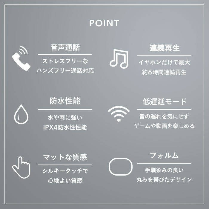 GLIDiC Bluetooth5.1 低遅延モード搭載 完全独立型ワイヤレスイヤホン Sound Air TW-3000