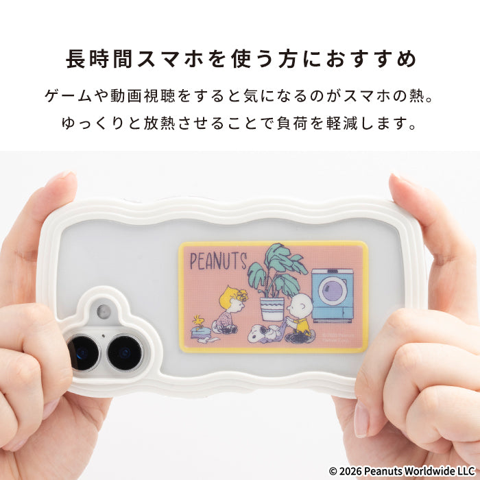 PEANUTS/ピーナッツ [スマ冷え Premium] 貼って剥がせるスマートフォン