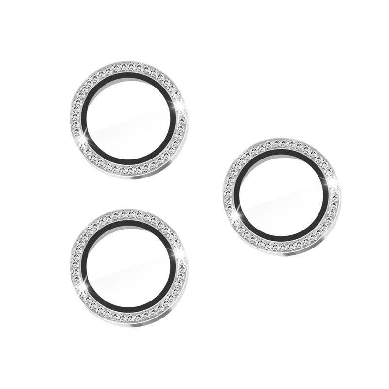 [iPhone 17 Pro/17 Pro Max/16 Pro/16 Pro Max/15 Pro/15 Pro Max/14 Pro/14 Pro Max専用]カメラレンズ保護カバー(ラインストーン)