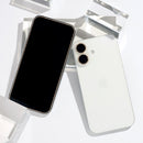 [iPhone 16専用] キラキラ・ラメ・ガラスフィルム フレーム Premium Style 全面保護