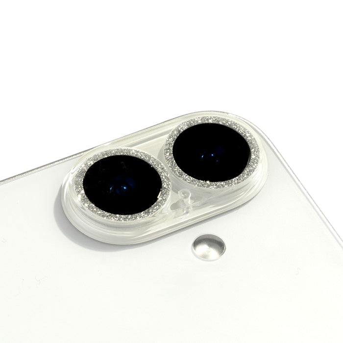 [iPhone 16/16 Plus専用]カメラカバー (キラキラ/ラメ)Premium Style 全面レンズ保護フィルム