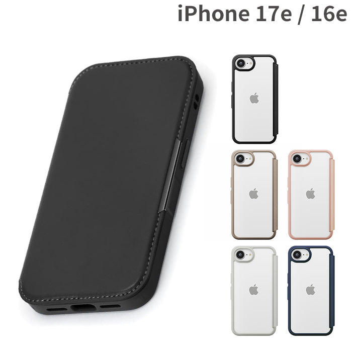 iPhone 17e/16e専用]Premium Style ガラスフリップケース