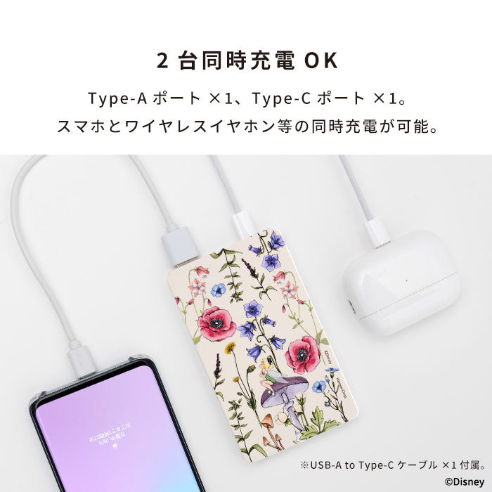 ディズニー&ピクサーキャラクター モバイル充電器5000mAh