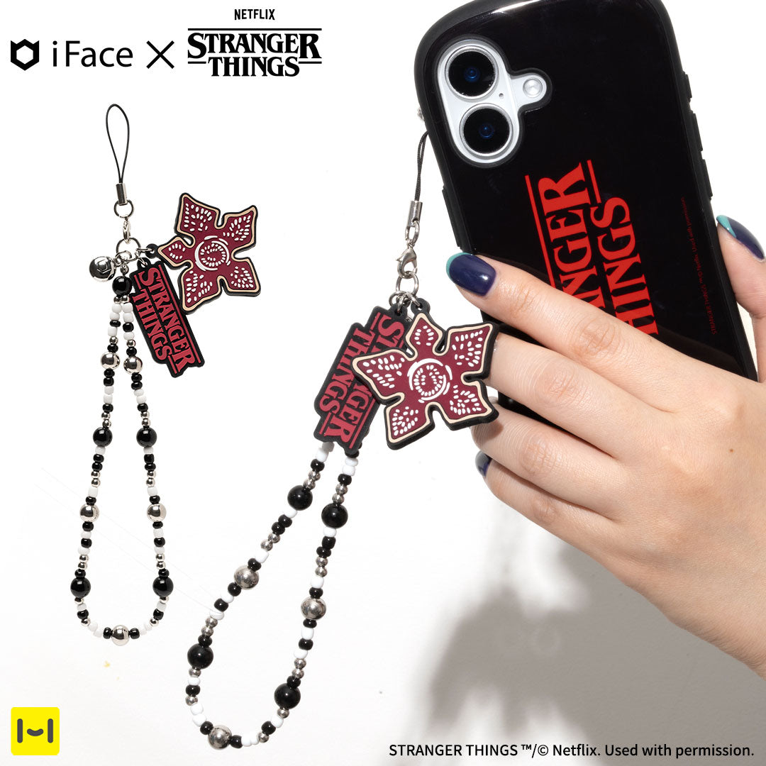 Netflixシリーズ「ストレンジャー・シングス 未知の世界」 iFace Phoneチャーム(デモゴルゴン)