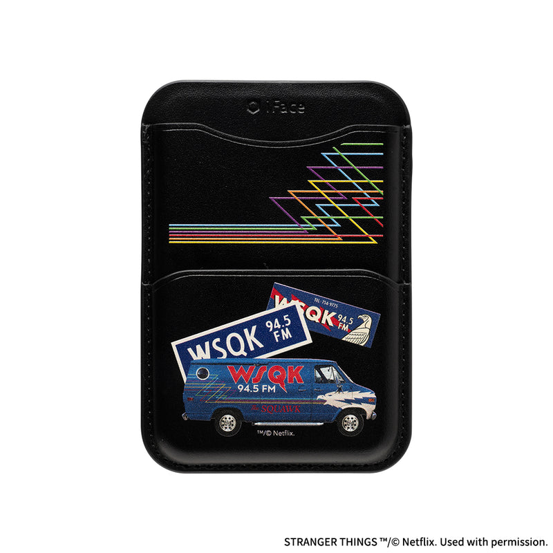 Netflixシリーズ「ストレンジャー・シングス 未知の世界」 iFace MagSynq カードウォレット