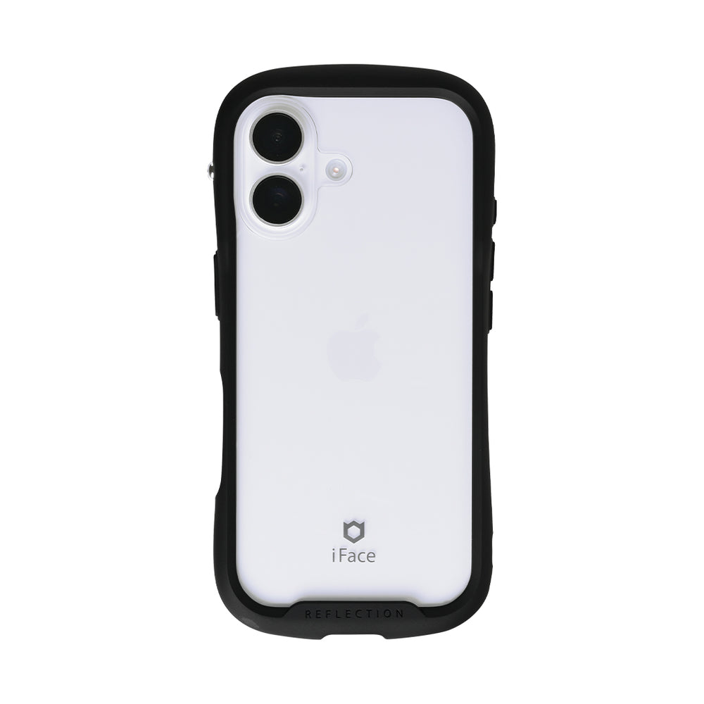 【美品】iphone 16 Plus （i Faceケース付） HAMEE iPhone 16 Plus(6.7インチ) iFace Reflection強化ガラスクリア