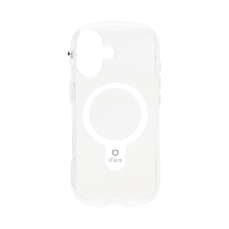 【iPhone 17/17 Pro/Air/17 Pro Max/16/16 Pro/16 Plus/16 Pro Max/16e/15/14/13専用】iFace Look in Clear Hybrid MagSynqケース(クリア)