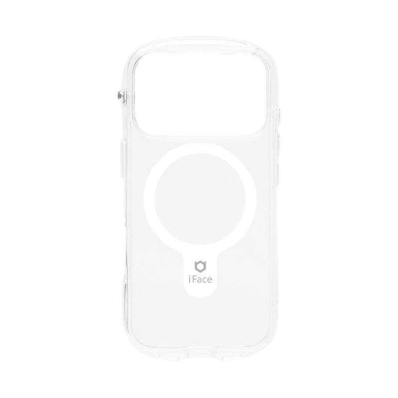 【iPhone 17/17 Pro/Air/17 Pro Max/16/16 Pro/16 Plus/16 Pro Max/16e/15/14/13専用】iFace Look in Clear Hybrid MagSynqケース(クリア)