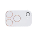 [iPhone 18 Pro/18 Pro Max/17/17 Pro/17 Pro Max/16/16 Pro/16 Plus/16 Pro Max/15/15 Plus/14/14 Plus専用]iFace 強化ガラス カメラレンズプロテクター(メタリック)