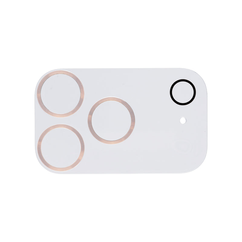 [iPhone 17/17 Pro/17 Pro Max/16/16 Pro/16 Plus/16 Pro Max/15/15 Plus/14/14 Plus専用]iFace 強化ガラス カメラレンズプロテクター(メタリック)