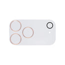 [iPhone 17/17 Pro/17 Pro Max/16/16 Pro/16 Plus/16 Pro Max/15/15 Plus/14/14 Plus専用]iFace 強化ガラス カメラレンズプロテクター(メタリック)