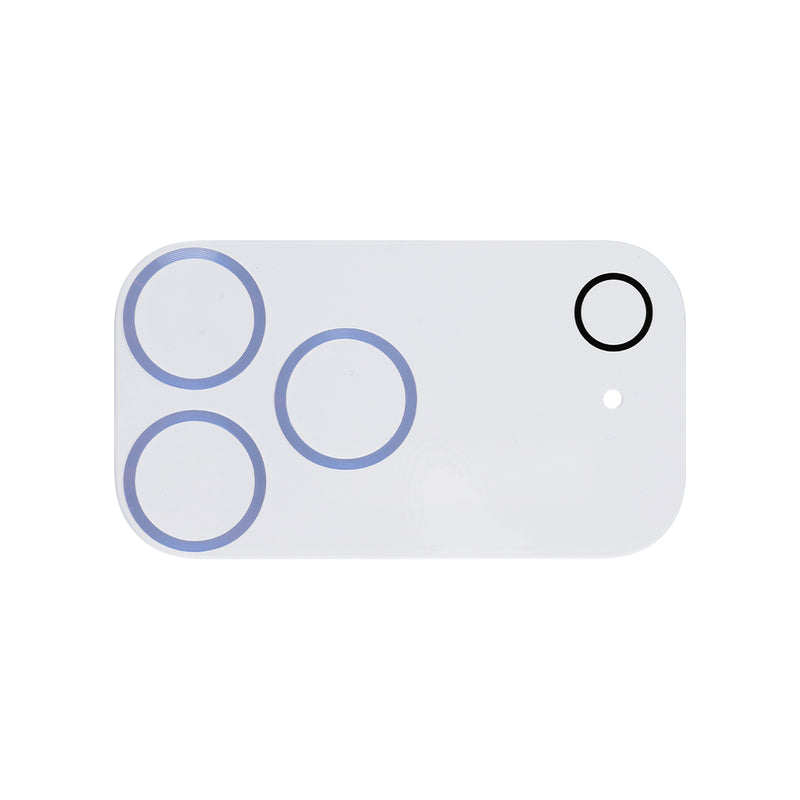 [iPhone 17/17 Pro/17 Pro Max/16/16 Pro/16 Plus/16 Pro Max/15/15 Plus/14/14 Plus専用]iFace 強化ガラス カメラレンズプロテクター(メタリック)