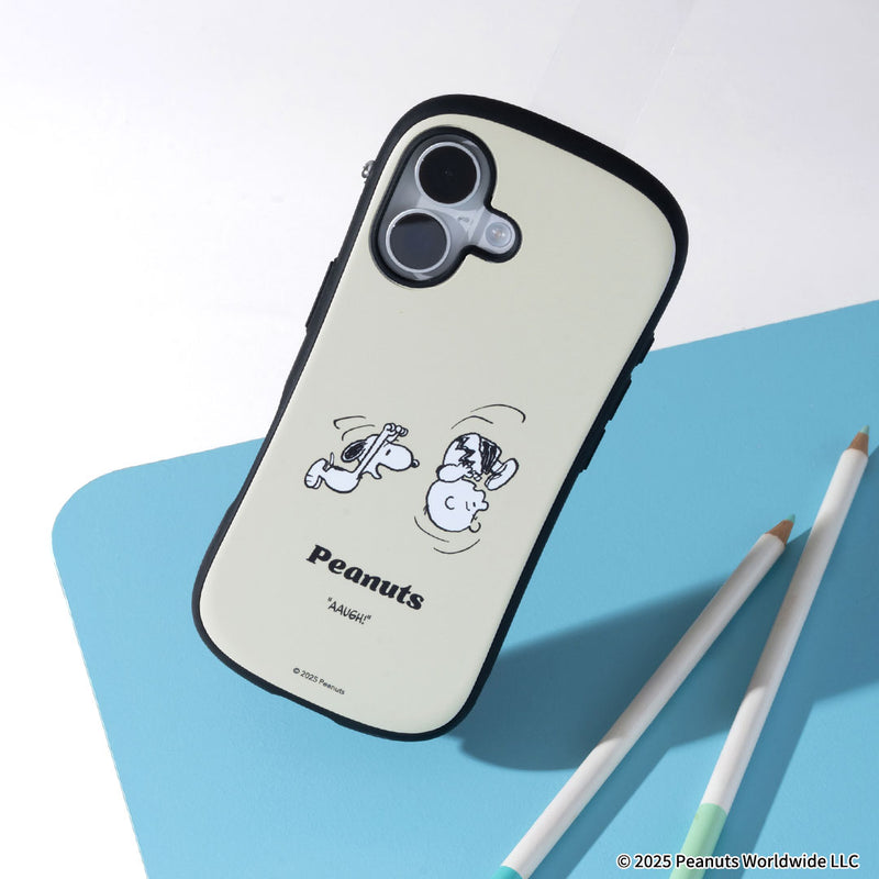 [iPhone 17/16/15/14/13専用]PEANUTS/ピーナッツ iFace First Class MagSynqケース(くすみ)