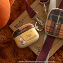 [AirPods Pro(第2/1世代)専用]ディズニーキャラクター iFace First Class Cafeケース（プー/チェック）