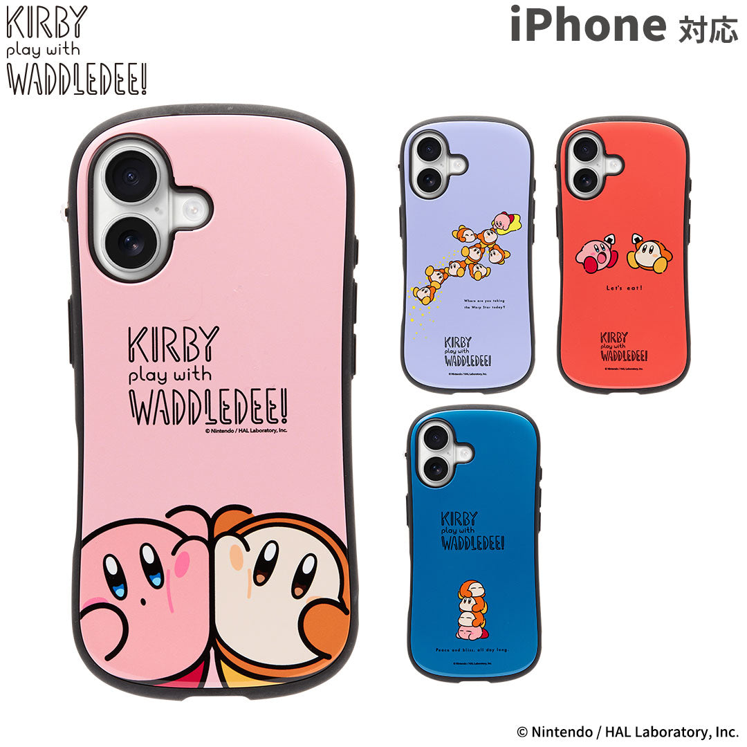 【iPhone 17/16/15/14/13専用】カービィ play with ワドルディ iFace First Class MagSynqケース