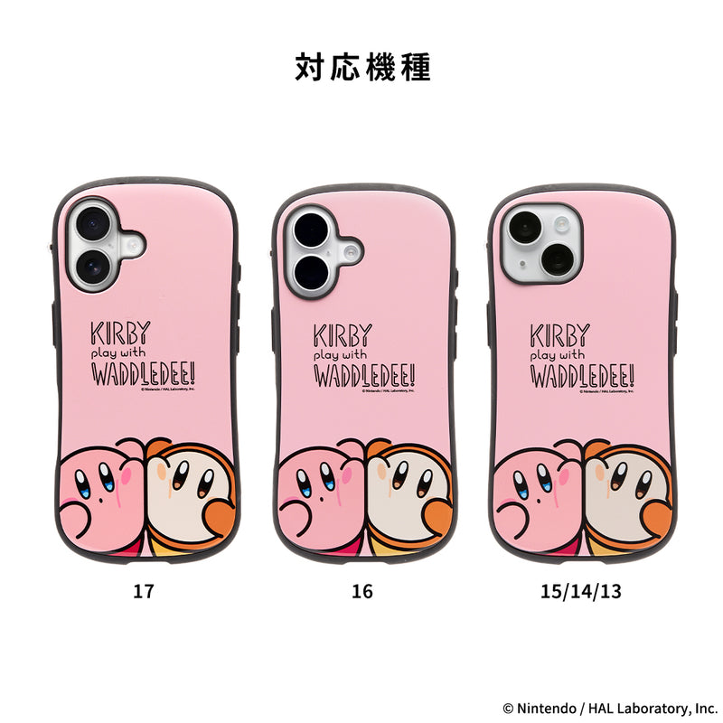 iPhone 17/16/15/14/13専用]カービィ play with ワドルディ iFace