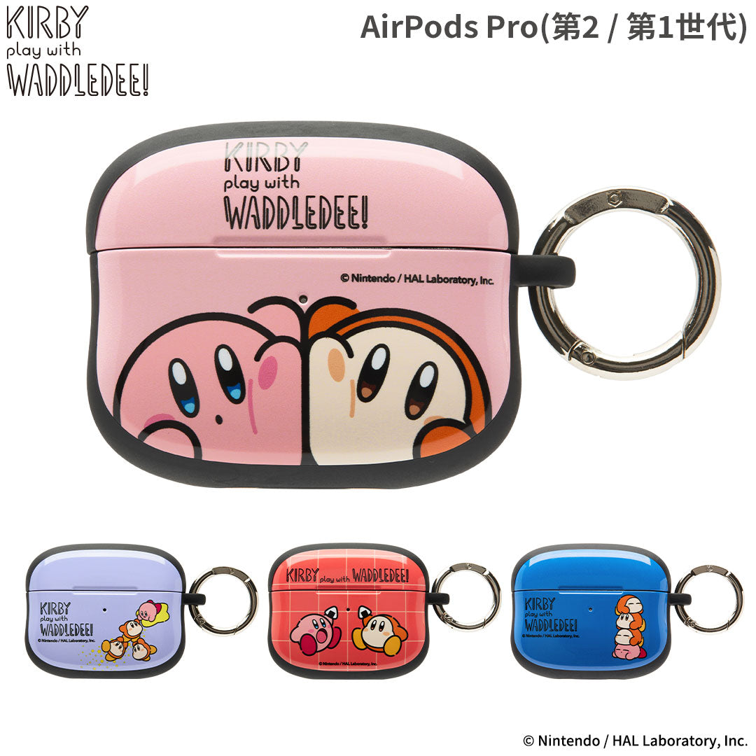 [AirPods Pro(第2/1世代)専用]カービィ play with ワドルディ iFace First Classケース