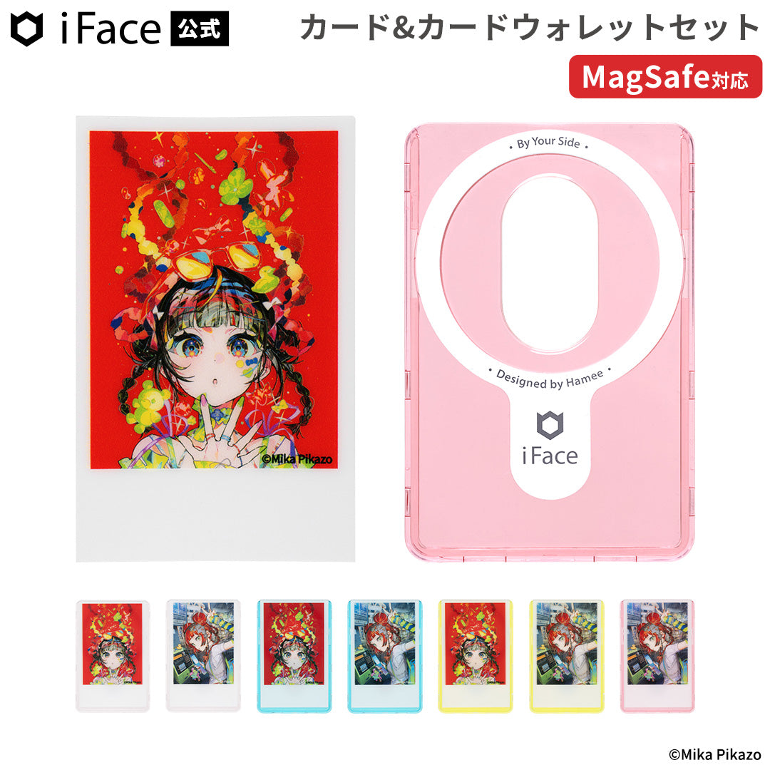 Mika Pikazo iFace MagSynq カードウォレット/カードセット