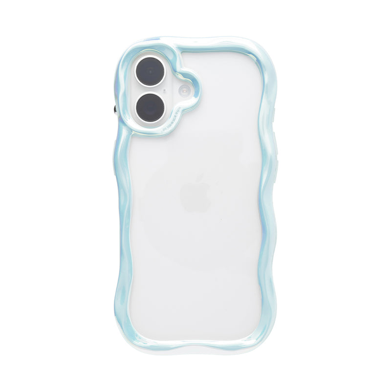 iPhone 17/16/15/14/13専用]iFace BeBling Waveクリアケース