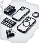 [iPhone 17/16/15/14/13専用]iFace BeBling Wave MagSynq クリアケース