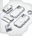 [iPhone 17/16/15/14/13専用]iFace BeBling Wave MagSynq クリアケース