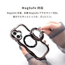 [iPhone 17/16/15/14/13専用]iFace BeBling Wave MagSynq クリアケース