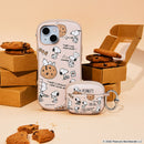 [AirPods Pro(第3/2/1世代)/AirPods(第4世代)専用]PEANUTS/ピーナッツ iFace First Class Cafeケース