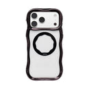 [iPhone 17/17 Pro/17 Pro Max/16/16 Pro/16 Pro Max/15/14/13専用]iFace BeBling Wave MagSynq クリアケース