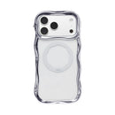 [iPhone 17/17 Pro/17 Pro Max/16/16 Pro/16 Pro Max/15/14/13専用]iFace BeBling Wave MagSynq クリアケース