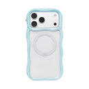 [iPhone 17/17 Pro/17 Pro Max/16/16 Pro/16 Pro Max/15/14/13専用]iFace BeBling Wave MagSynq クリアケース