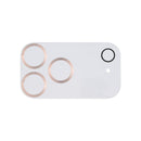 [iPhone 18 Pro/18 Pro Max/17/17 Pro/17 Pro Max/16/16 Pro/16 Plus/16 Pro Max/15/15 Plus/14/14 Plus専用]iFace 強化ガラス カメラレンズプロテクター(メタリック)