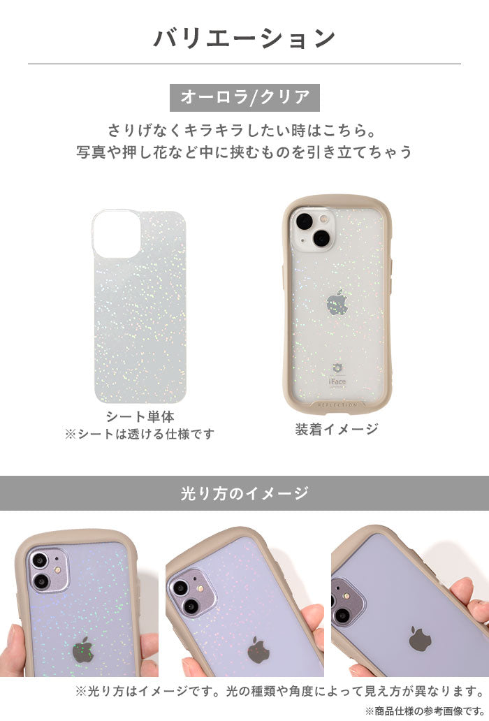 [iPhone 17/17 Pro/Air/17 Pro Max/16/16 Pro/16 Plus/16 Pro Max/16e/15/14/13専用]iFace 背面クリアケース用インナーシート