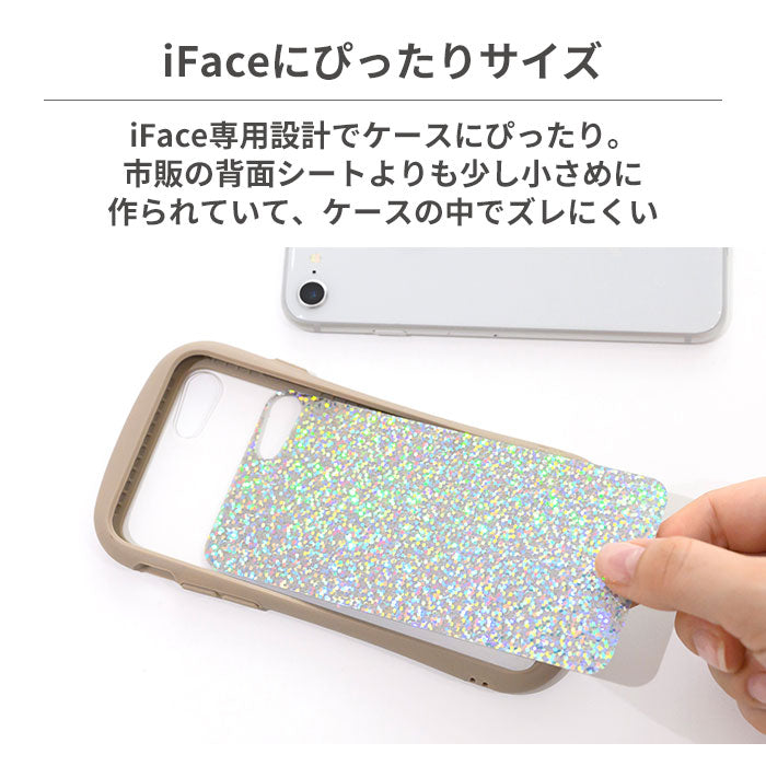 [iPhone 17/17 Pro/Air/17 Pro Max/16/16 Pro/16 Plus/16 Pro Max/16e/15/14/13専用]iFace 背面クリアケース用インナーシート