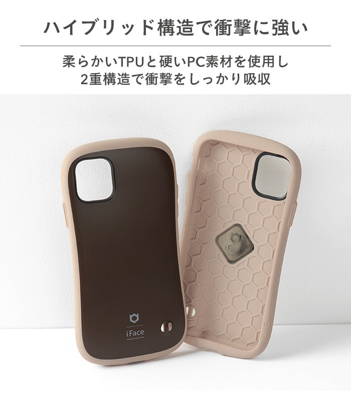 [iPhone 15/15 Pro/15 Plus/15 Pro Max/14/14 Pro/14 Plus/14 Pro Max/13/13 mini/13 Pro/13 Pro Max/12/12 mini/12 Pro/11 Pro/11/XR/XS/X/8/7/SE(第2/第3世代)専用]iFace First Class Cafe/Kusumiケース