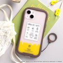 [iPhone 15/15 Pro/15 Plus/14/14 Pro/14 Plus/14 Pro Max/13/13 Pro/12/12 mini/12 Pro/11/XS/X/8/7/SE(第3/第2世代)専用]ディズニーキャラクターiFace 背面クリアケース用インナーシート