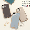 salisty マットカラー耐衝撃ハードケース【iPhone 14/13専用】