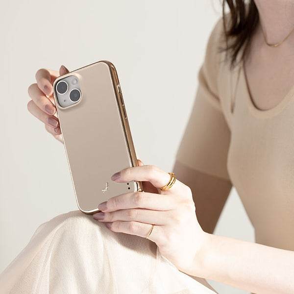 緑色のスマホケース