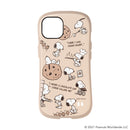 [iPhone 15/15 Pro/15 Plus/14/14 Pro/14 Plus/13/13 Pro/12/12 Pro/8/7/SE(第2/第3世代)専用]PEANUTS/ピーナッツ iFace First Class Cafeケース