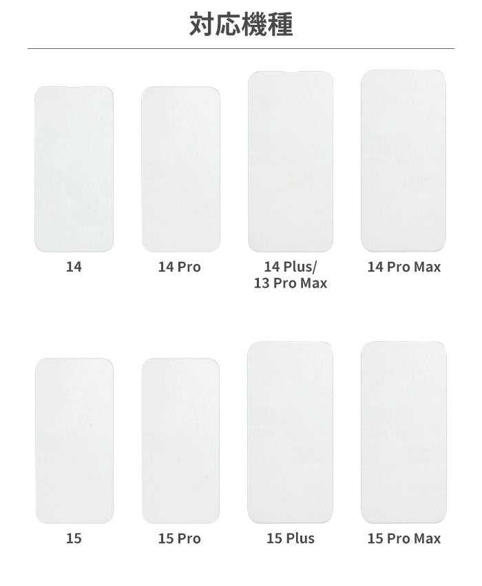 【iPhone 15/15 Pro/15 Plus/15 Pro Max/14/14 Pro/14 Plus/14 Pro Max/13 Pro Max専用】PATCHWORKS ITG Pro Plus 画面保護ガラスフィルム