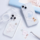 [iPhone 17/17 Pro/Air/17 Pro Max/16/16 Pro/16 Pro Max/16e/15/15 Pro/15 Plus/15 Pro Max/14 Pro/14 Pro Max専用]PATCHWORKS LUMINA MagSafe対応 ケース(クリア)