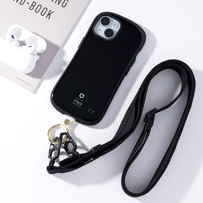 iFace Hang and ストラップホルダー（クリア・フロスト）