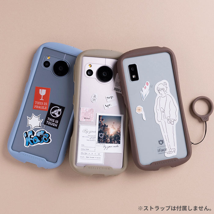 AQUOS wish3/sense7専用]iFace Reflection強化ガラスクリアケース