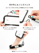 iFace Hang and ハンドストラップ(ブラック)