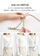 iFace Hang and ショルダーストラップ(丸紐)